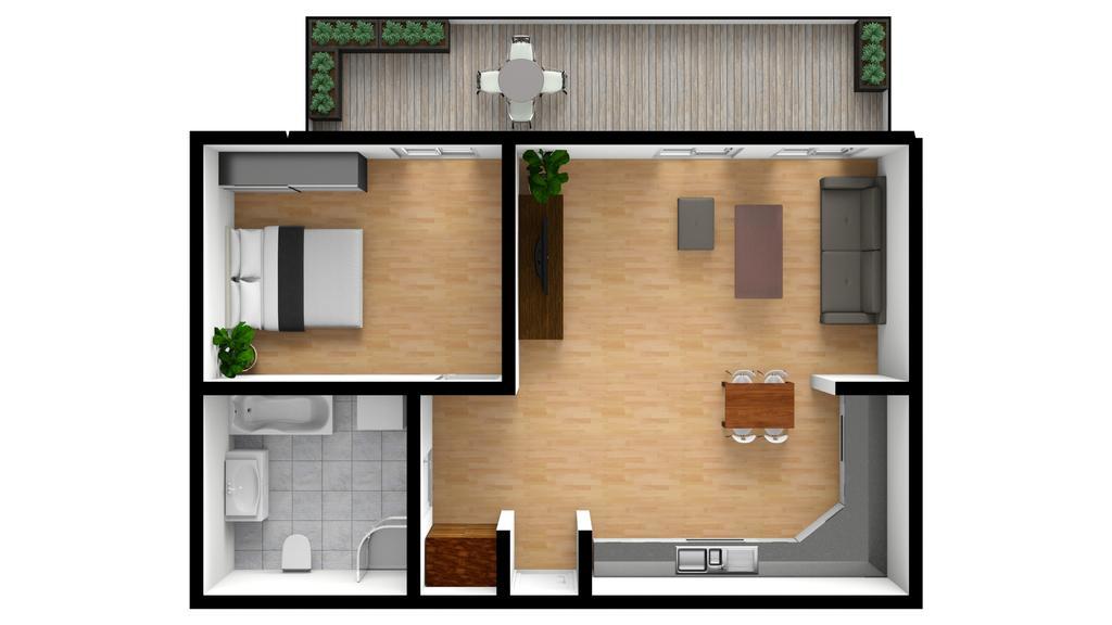 Echodom Szlak 77 Apartament *